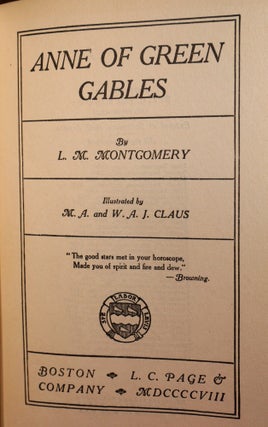Anne of Green Gables