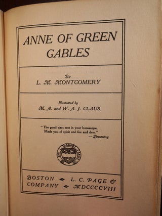 Anne of Green Gables