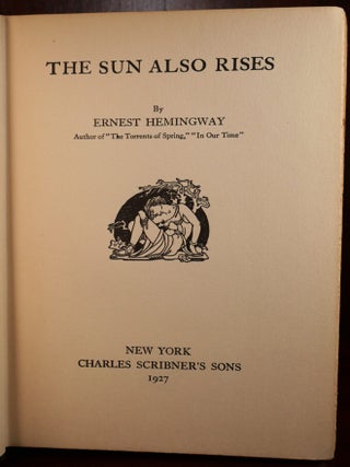 The Sun Also Rises