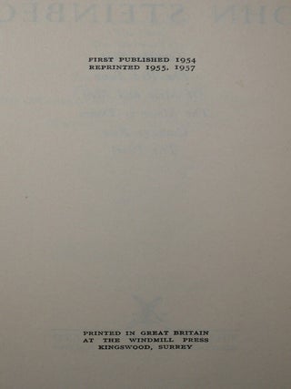 The Short Novels SIGNED Of Mice and Men