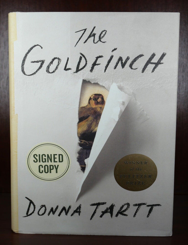 Item #7531 The Goldfinch SIGNED. Donna Tartt.