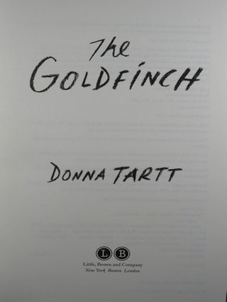 The Goldfinch SIGNED
