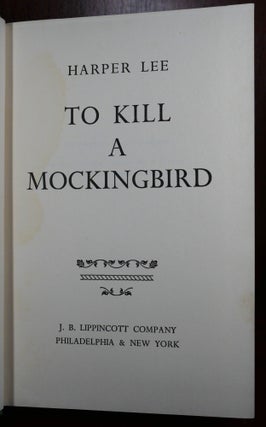 To Kill a Mockingbird