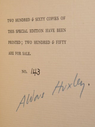 Brave New World SIGNED