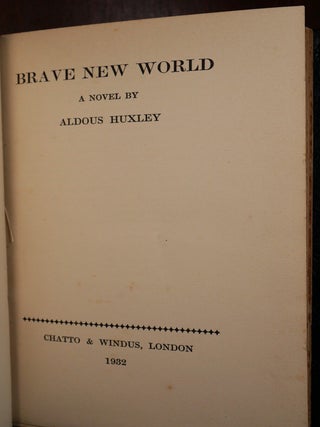 Brave New World SIGNED