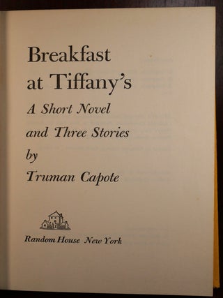 Breakfast at Tiffany's SIGNED
