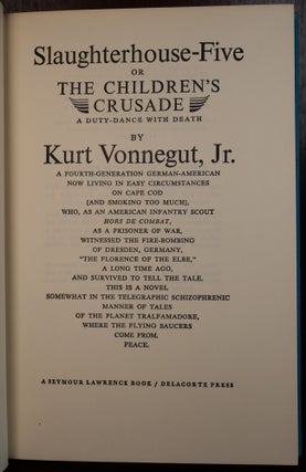 Slaughterhouse-Five SIGNED