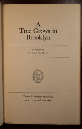 A Tree Grows in Brooklyn SIGNED